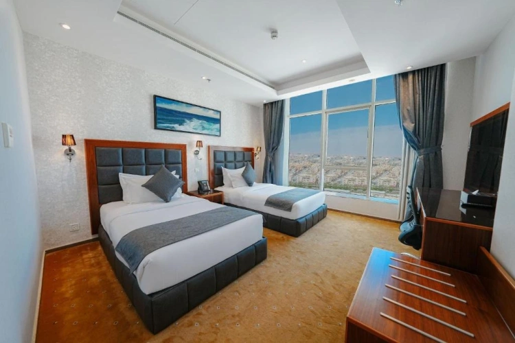 Twin Studio with city view