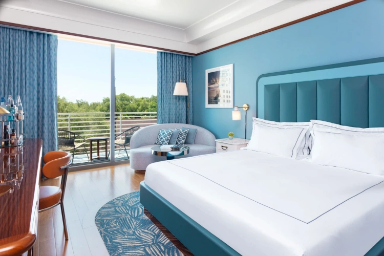 Deluxe Double room with city view