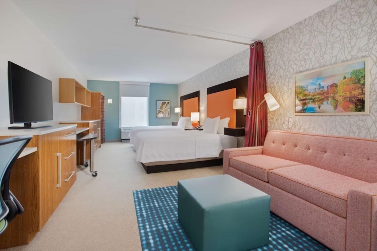 Hearing Accessible Twin Studio Suite