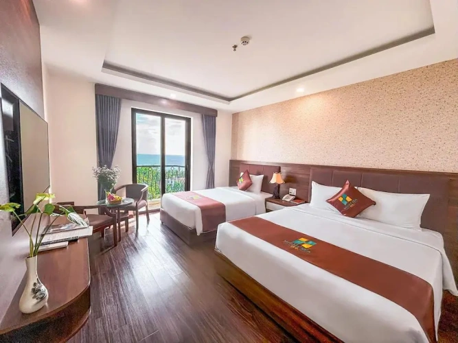 Deluxe Twin room with ocean view