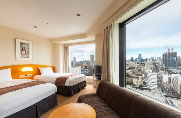 Corner Main Tower Twin room
