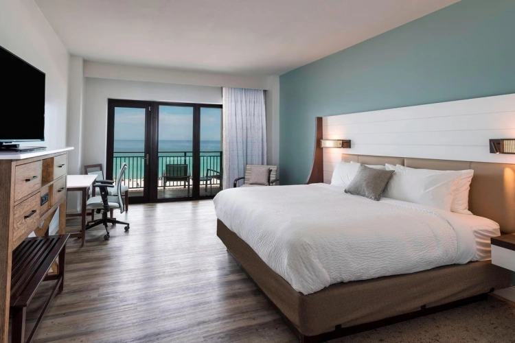 Oversized Double Suite with balcony and with Gulf view