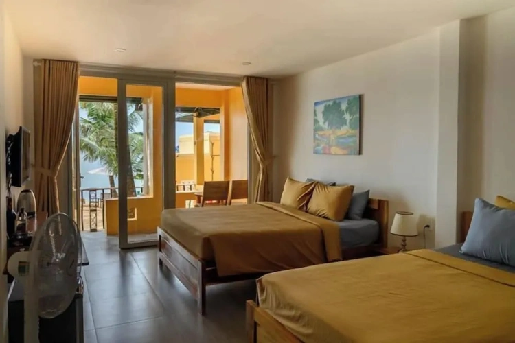 Deluxe Triple room with sea view