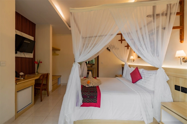 Deluxe Double room with pool view
