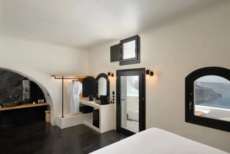 Rocca Deluxe Double room with Caldera View and Outdoor Hot Tub