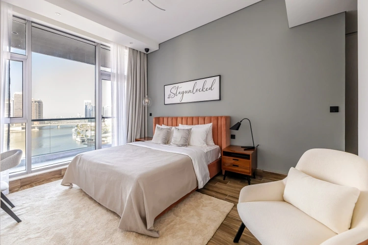 1 Bedroom Premium Double Apartment with Kitchen with balcony