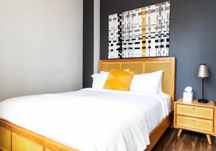 1 Bedroom with Private Patio Double Suite