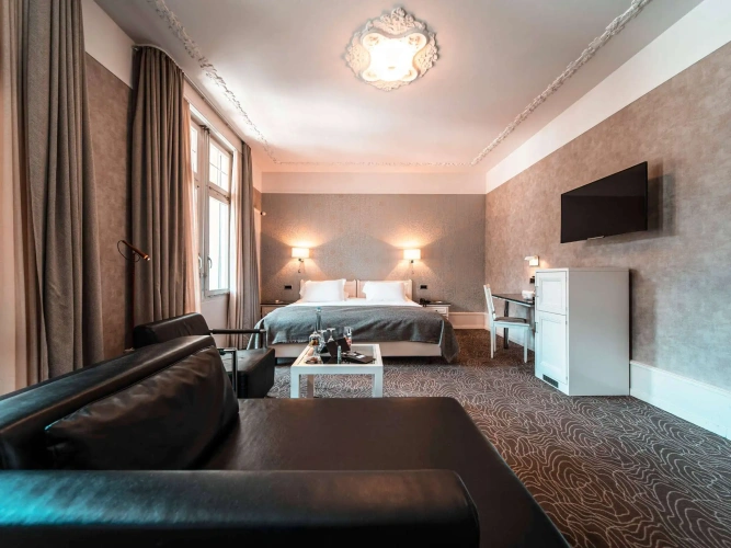 Historic customized in Baroque Style Double Royal Suite with balcony