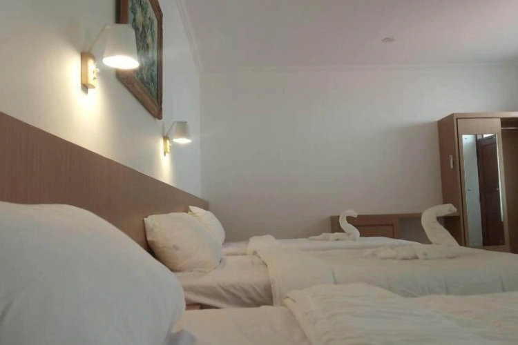 Standard Twin room with city view