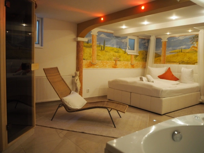 Romantic Sauna room