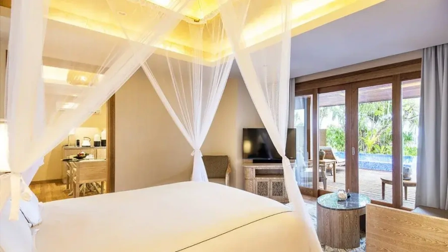 Beach Double Residence with Pool