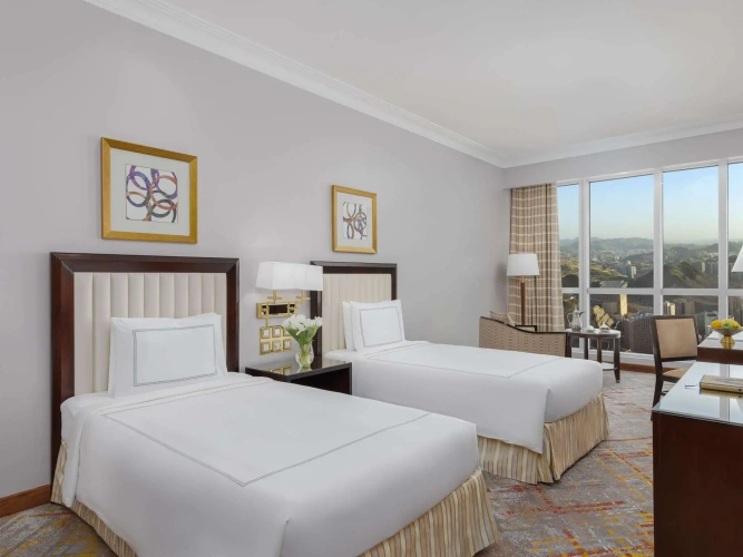 Classic Twin room with city view