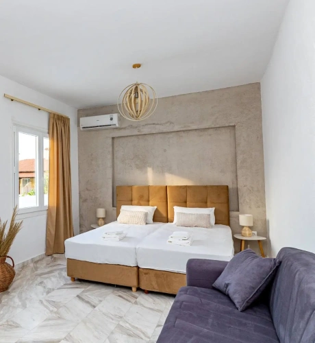 With Terrace Double Family room