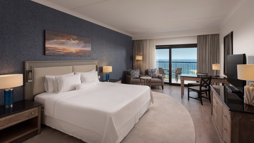 Deluxe Double room with balcony and with sea view