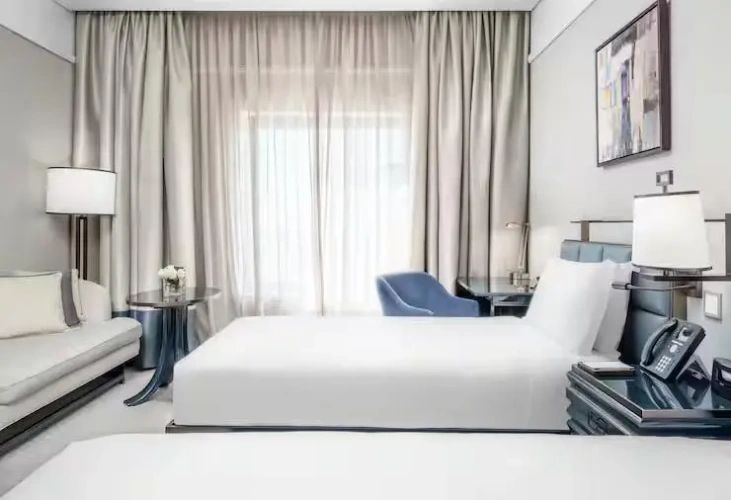 Deluxe Twin room with city view