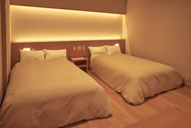 Shisuitei with Open-Air Bath Japanese-Western-Style Twin room