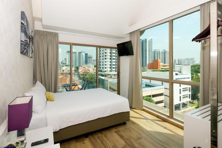 Patio Double room with balcony