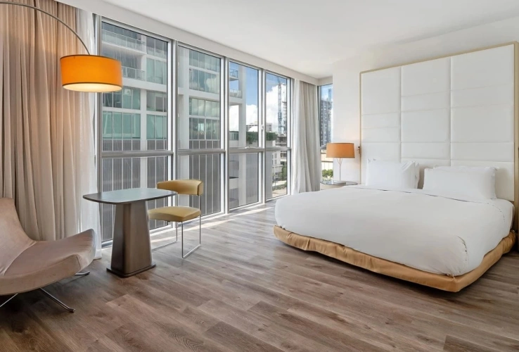 Corner Double room with Partial Bay View