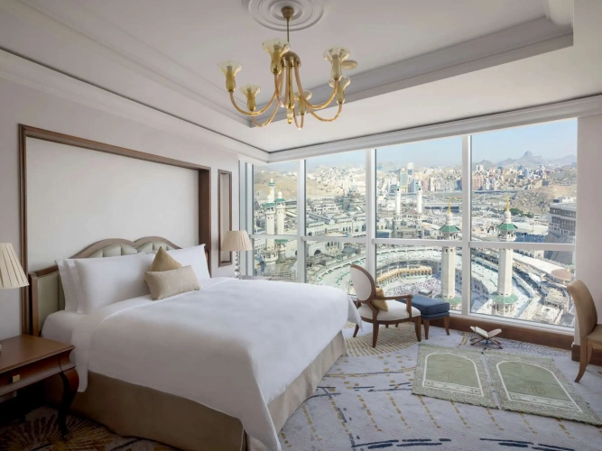 1 Bedroom Panoramic Double Suite with Kaaba view