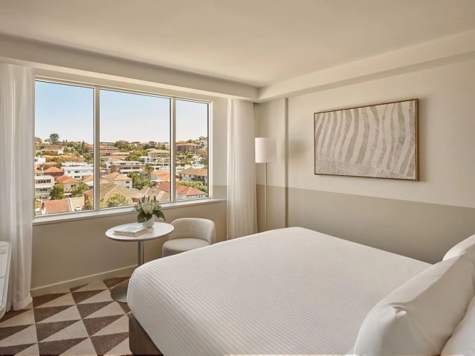 Classic Double room with Coogee Village view