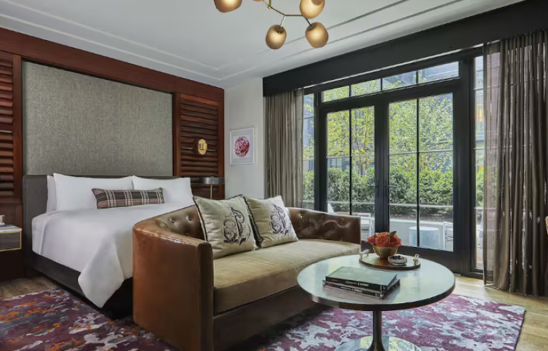 Terrace Double room with courtyard view