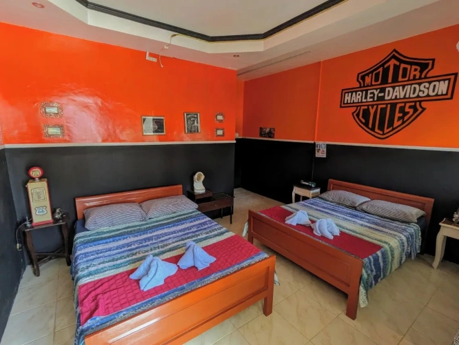 Harley Davidson Quadruple room