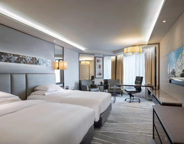 Classic Twin room with city view