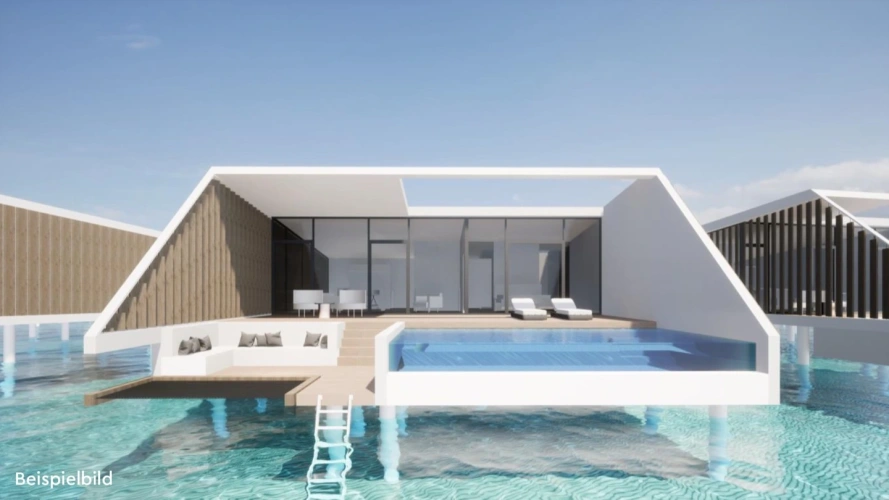 Exclusive Reef Double Water Villa Pool