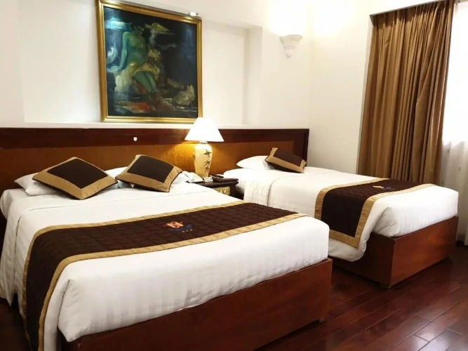 Huong Sen Deluxe Double room