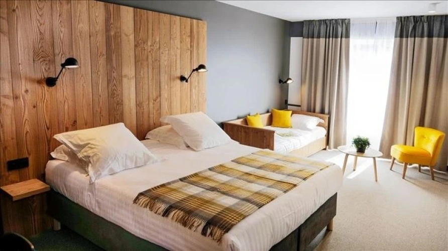 Superior Triple room with Mont-Blanc view