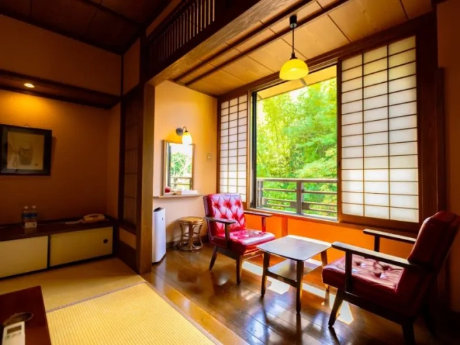 Riverside Japanese-Style ［Fuji, Violet］ room