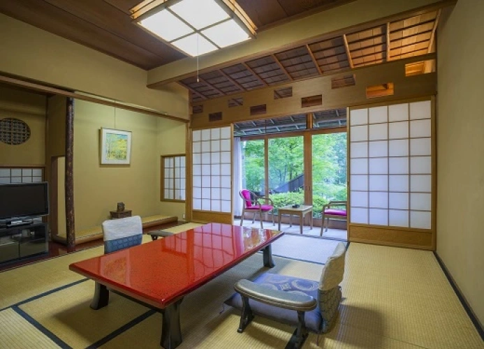 Japanese-Style with Open-Air Bath room