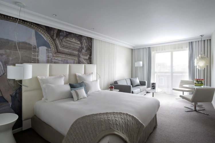 Deluxe Terrace Double room with partial sea view