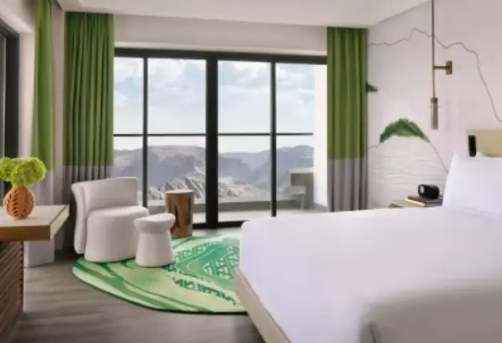 2 Bedrooms Fireplace Terrace Suite with canyon view