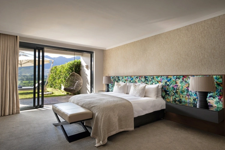 Cap Classique Vineyard Pool Double Suite