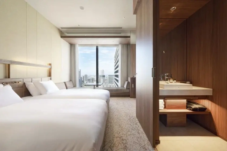 Deluxe High Floor Twin room