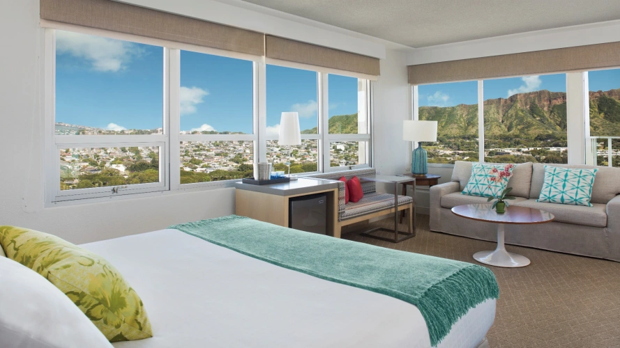 Diamond Head View Double room with balcony