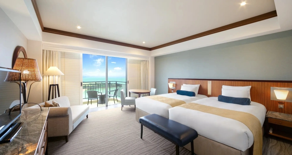 Top Floor Ocean Patio Twin room