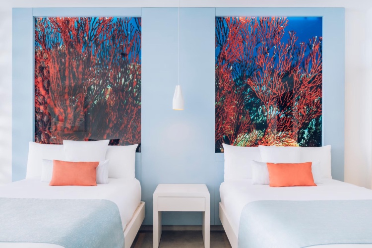 Corner Twin Junior Suite oceanfront