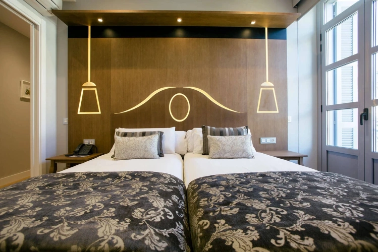 Exterior Twin Family Suite with balcony
