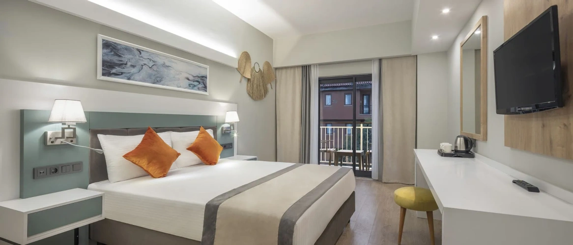 Standard Double room with pool view