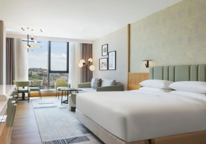 Deluxe Double room with city view