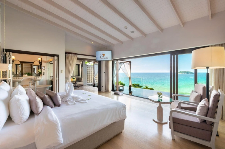 Romance Double Pool Villa with sea view