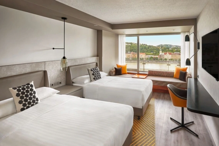 Deluxe Twin room with river view