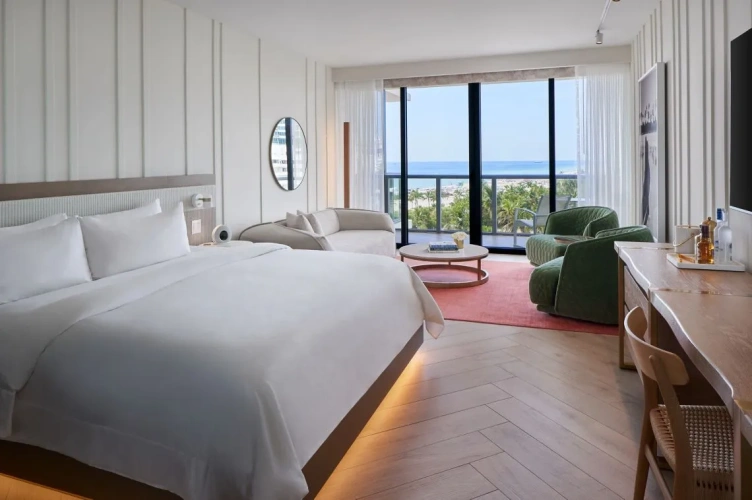 Deluxe Double room with balcony and with ocean view