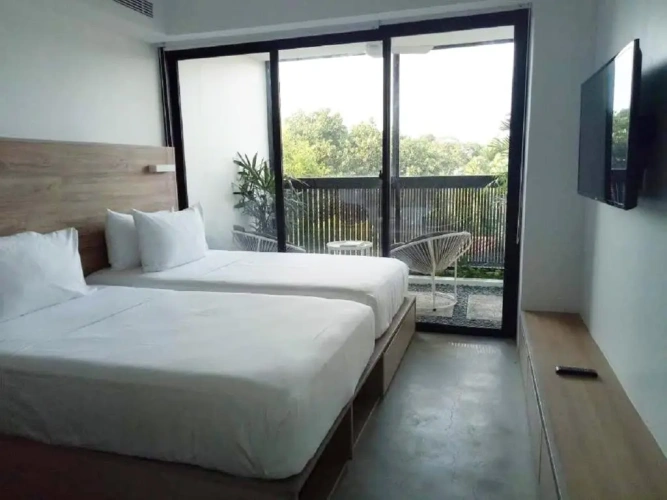 The Garden Twin room