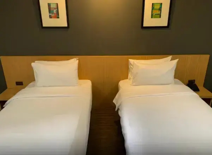 Deluxe Middle No Window Twin room