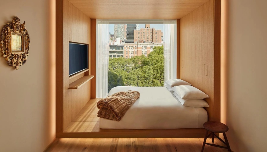 Double room with park view