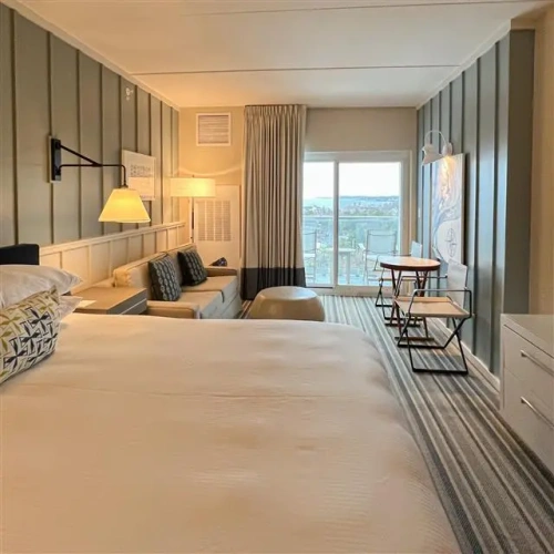 Double room with Coastal view