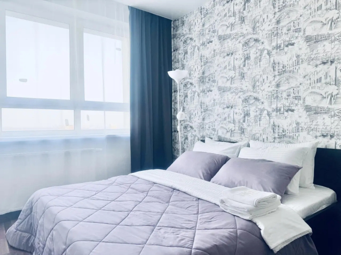 Фотография номера квартиры Vegas apartments (Вегас апартментс) на проспекте Гагарина 101 корпус 1